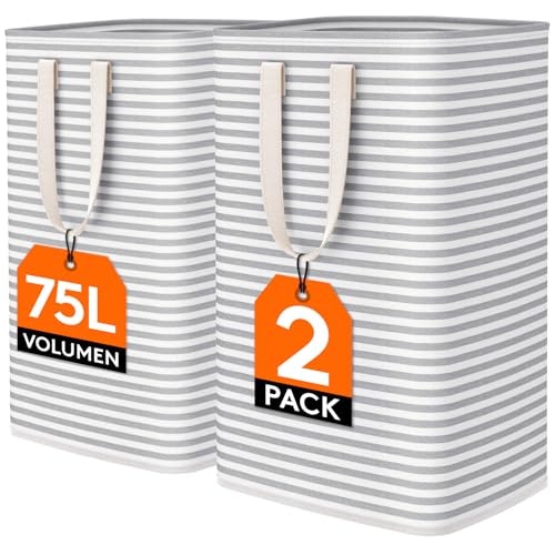 Lifewit 75L Freestanding Laundry Hampers 2-Pack: $7.99 Lifewit 75L Freestanding Laundry Hampers 2-Pack: $7.99