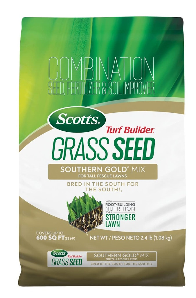 Scotts Turf Builder Southern Gold Mix for Tall Fescue Lawns 2.4-lb. Bag: $15