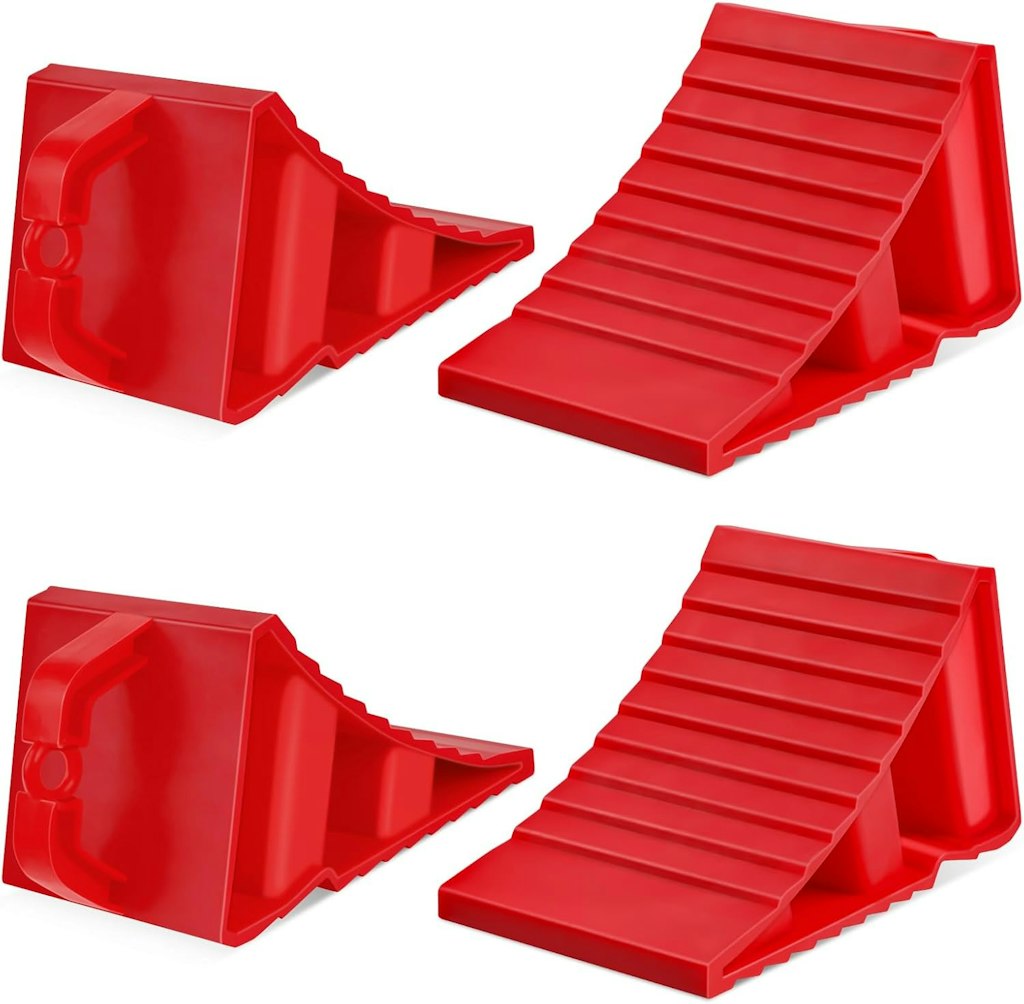 Wheel Chocks for Trailers 4-Pack: $17 Wheel Chocks for Trailers 4-Pack: $17