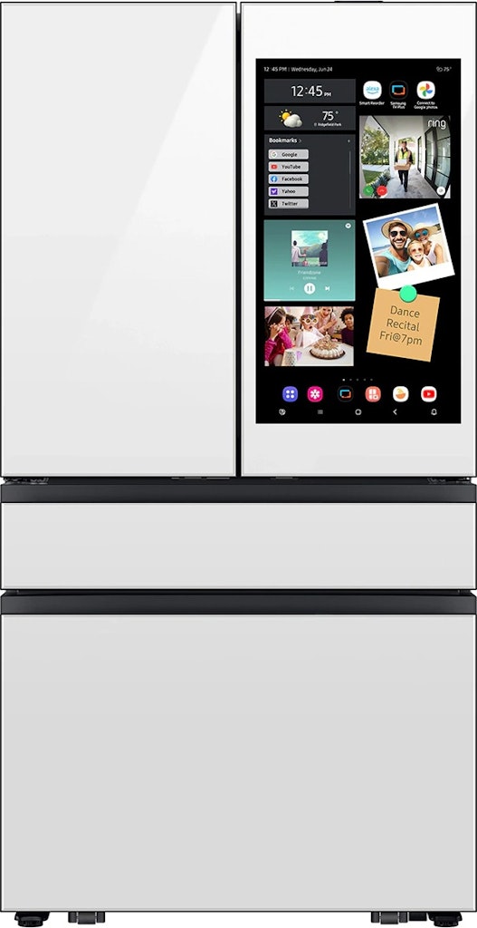 Samsung Bespoke 29-cu. ft. 4-Door French Door Refrigerator w/ AI Family Hub: $3,399