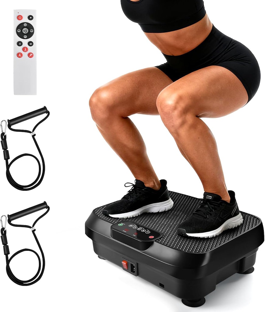 Vibration Plate Exercise Machine: $47 Vibration Plate Exercise Machine: $47