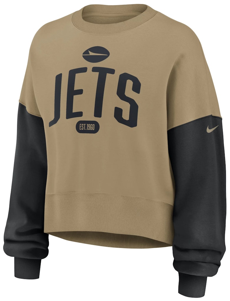 Nike Women's New York Jets Phoenix Rewind Crew Pullover Sweatshirt: $9.97
