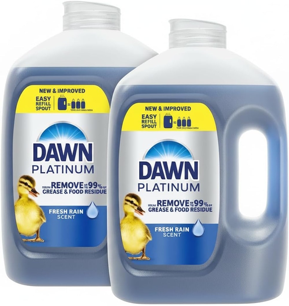 Dawn Platinum Refill Jug Dish Soap 51.5-oz. Jug 2-Pack: $13 via Sub & Save