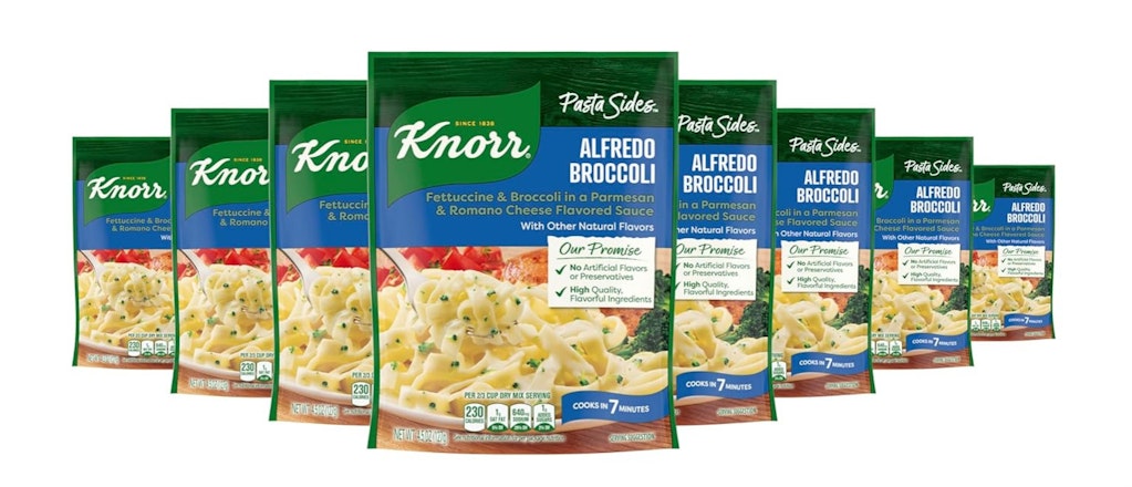 Knorr Pasta Sides Alfredo Broccoli Fettuccine Sauce 8-Pack: $5.24 via Sub & Save