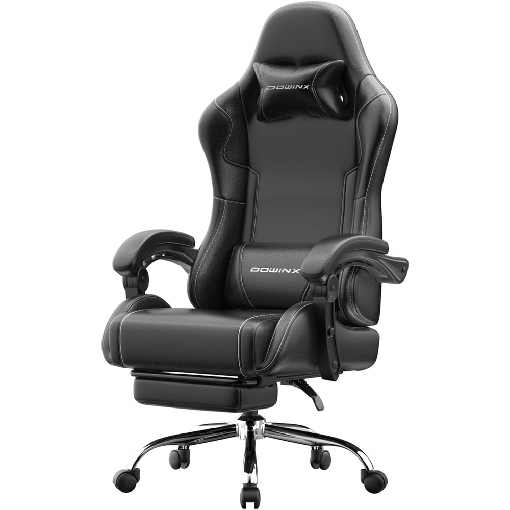 Goosea Ergonomic Gaming Chair with Footrest: $77.99 Goosea Ergonomic Gaming Chair with Footrest: $77.99