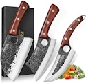 Topfeel 3-Piece Butcher Knife Set for $46 + free shipping