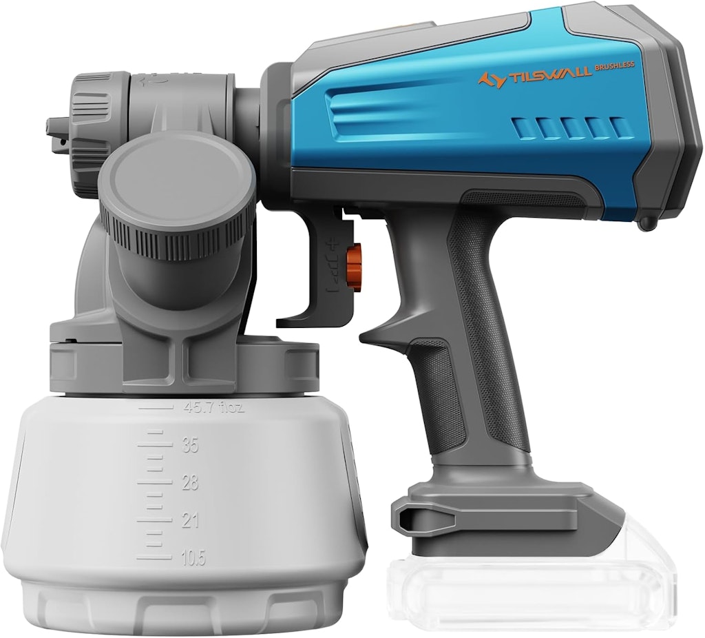 Tilswall Brushless Cordless Paint Sprayer: $69.99