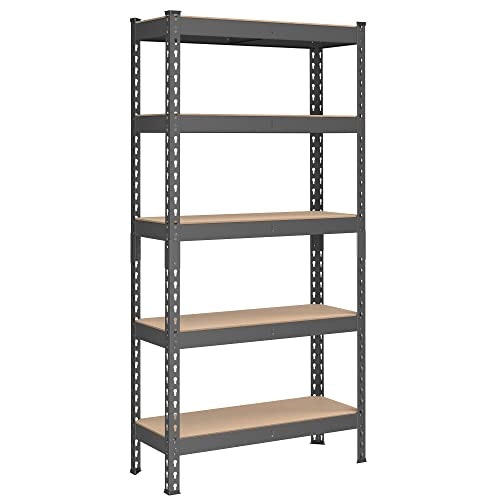 Songmics 5-Tier Storage Shelves: $39.99