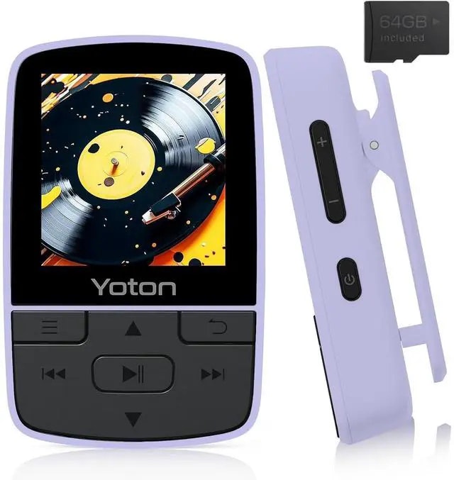 Yoton MP3 Bluetooth 5.2 Player : $30