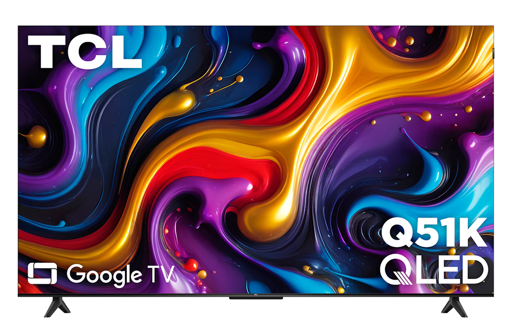 TCL 50Q51K Q Series 50" 4K UHD HDR Smart Google TV (2025): $238
