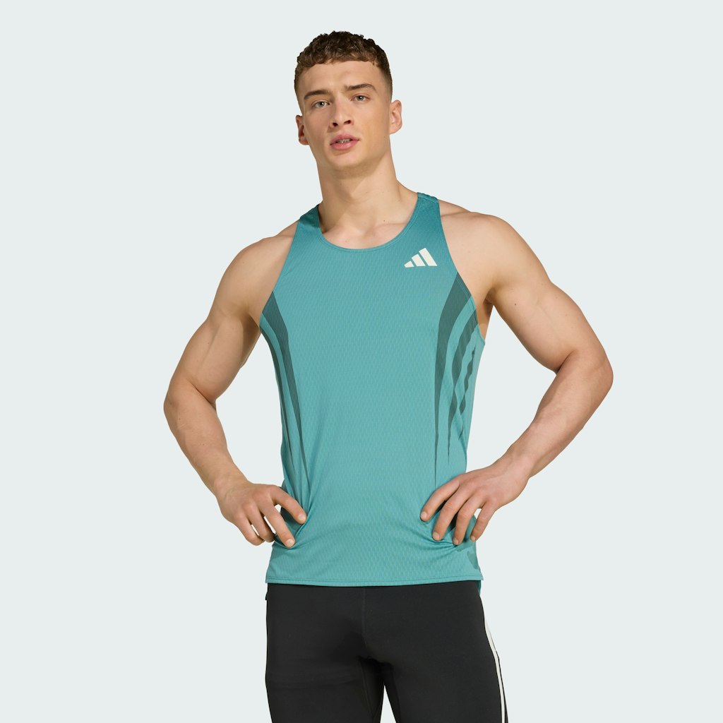 adidas Men's Adizero Archive Running Singlet: $21 adidas Men's Adizero Archive Running Singlet: $21