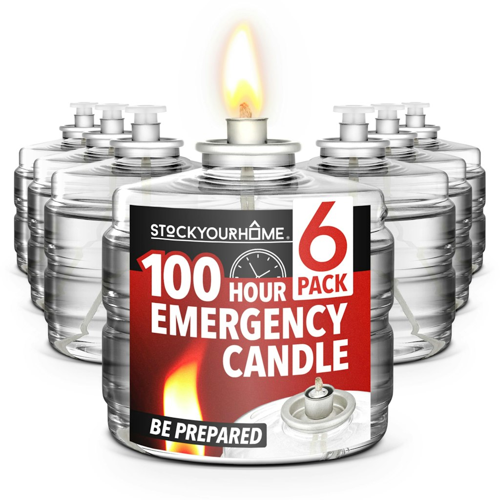 100-Hour Emergency Candles 6-Pack: $22 100-Hour Emergency Candles 6-Pack: $22