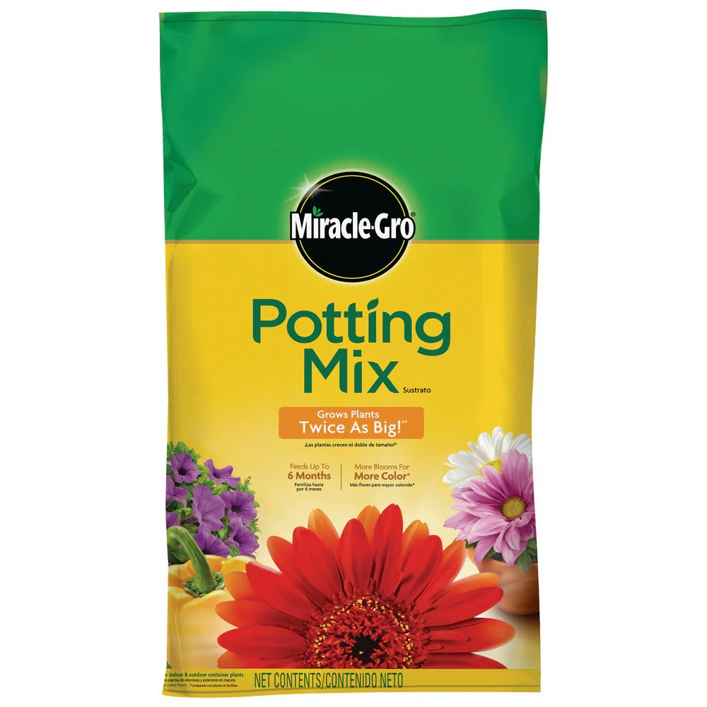 Miracle-Gro 25-Quart All-Purpose Potting Soil Mix: $8