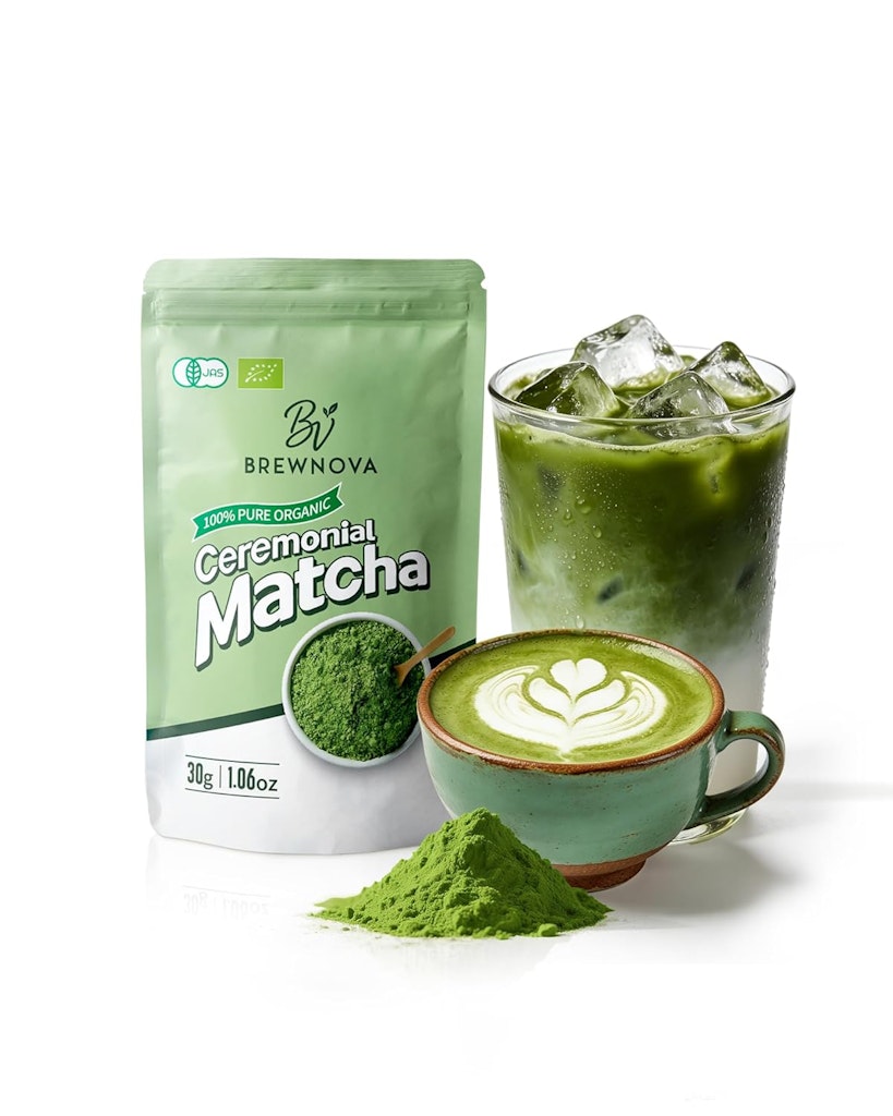 Brewnova Ceremonial Grade Matcha Powder for From $7.49 + free shipping w/ Prime? — GLOBAL — ERYU PROJECT