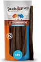 Jack&Pup 12" Beef Collagen Sticks for Dogs for $9 + free shipping w/ Prime