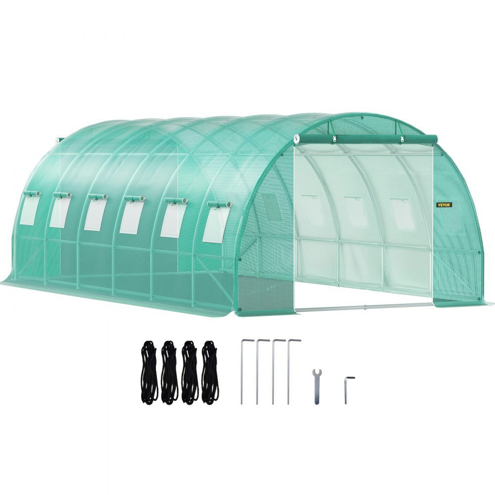 Vevor 20-Ft. Walk-In Tunnel Greenhouse: $135