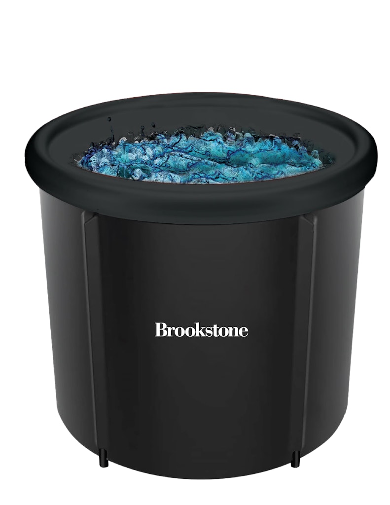 Brookstone Portable Ice Bath Cold Plunge Water Therapy Tub: $11