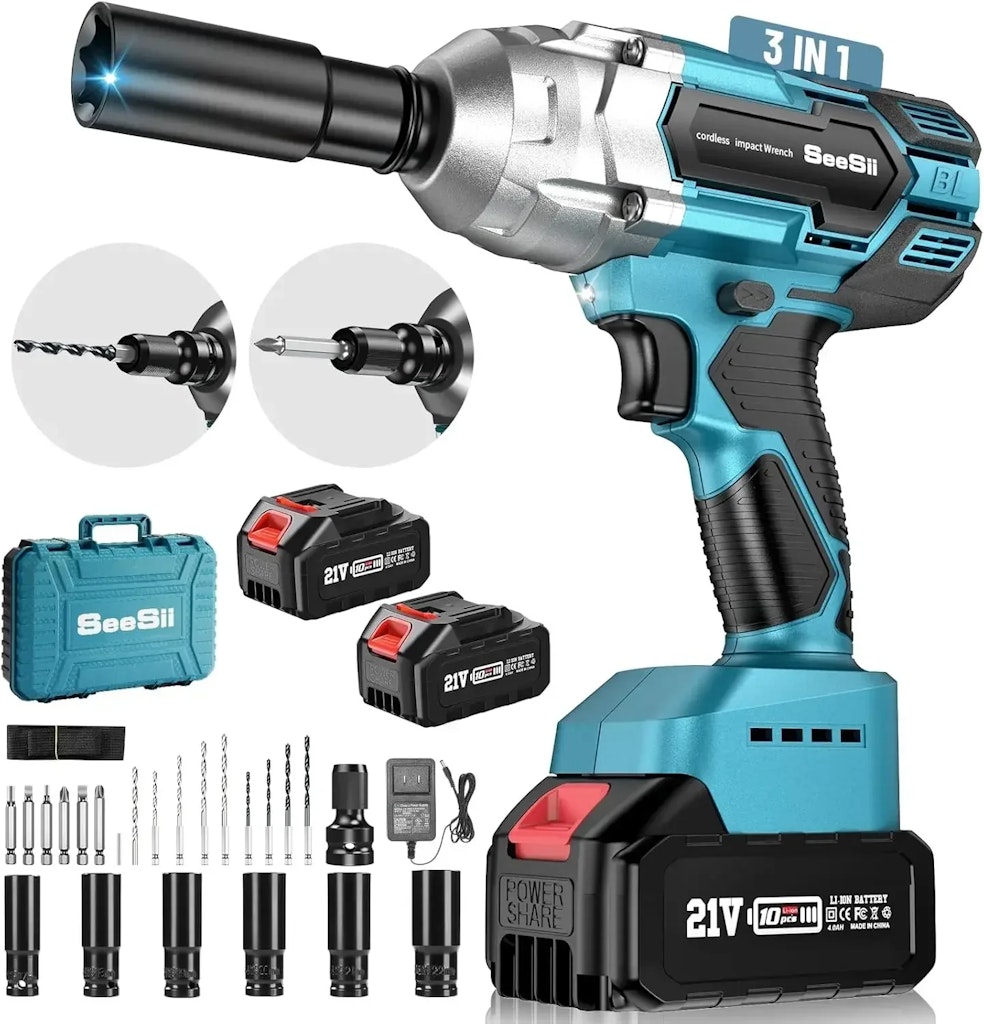 Seesii WH6 Lite Cordless Impact Wrench: $64