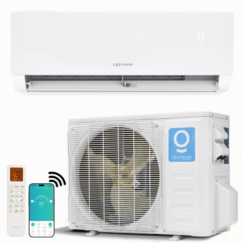 Cozeware 18,000 BTU AI Mini Split Air Conditioner: $704