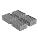 Songmics Wardrobe Clothes Organizers 4-Pack for $20 + free shipping w/ Prime