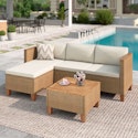 MF Studio 3-Piece Patio Furniture Conversation Set for $255 + free shipping