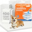 Puppy Pads 400-Pack for $28 + free shipping