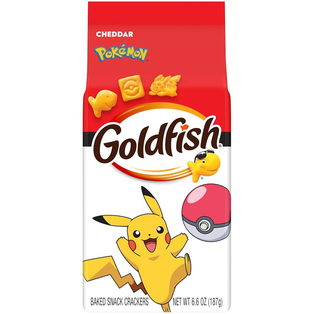 Goldfish Pokemon Cheddar Cheese Crackers 6.6-oz. Bag: $1.77 via Sub & Save