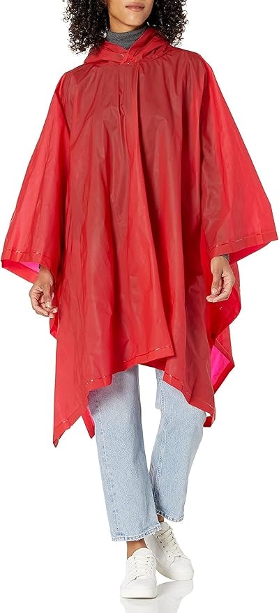 Totes Adult Packable Lightweight Adjustable Rain Poncho : $3.49 Totes Adult Packable Lightweight Adjustable Rain Poncho : $3.49