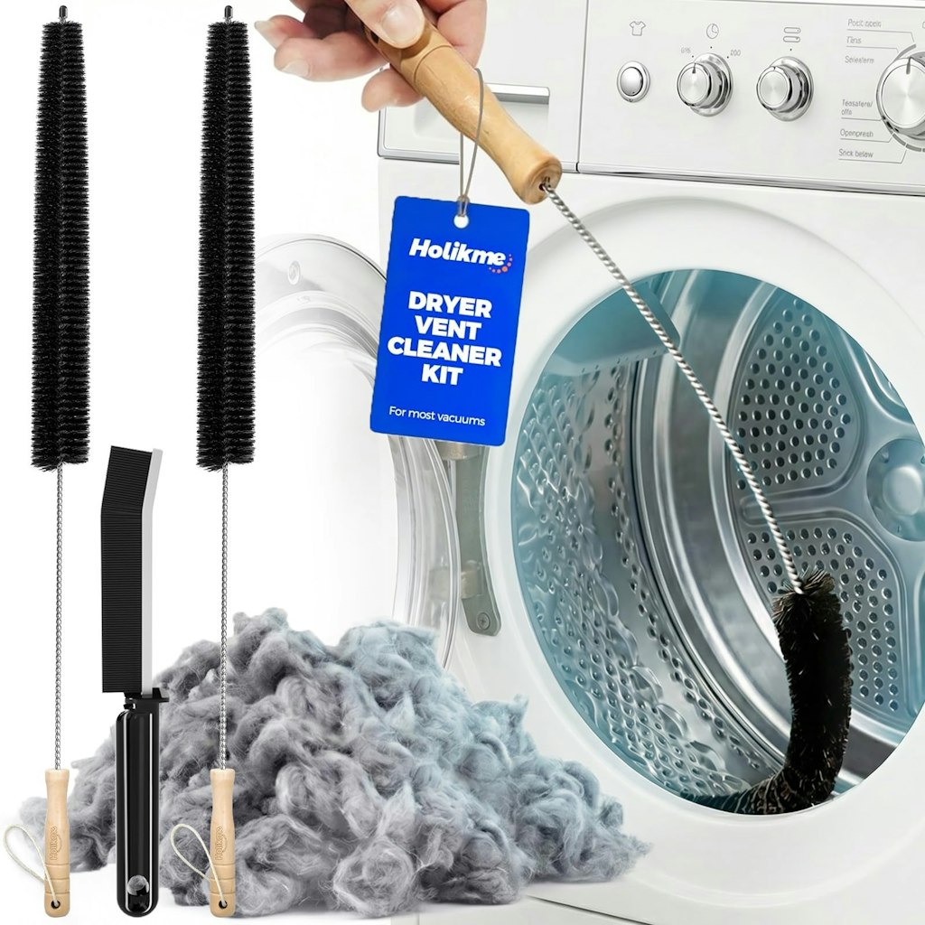Holikme 3-Piece Dryer Vent Cleaner Kit: $6.99