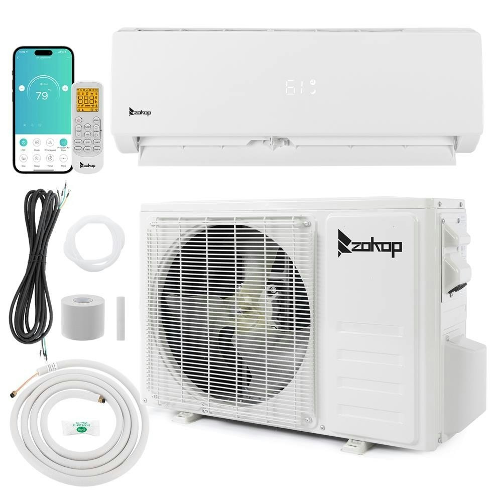 Zokop 9000-BTU Mini Split Air Conditioner: $409 Zokop 9000-BTU Mini Split Air Conditioner: $409