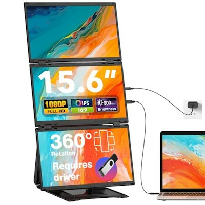 UK Bonitoys Quad 15.6" Laptop Screen Extender for $228 + free shipping