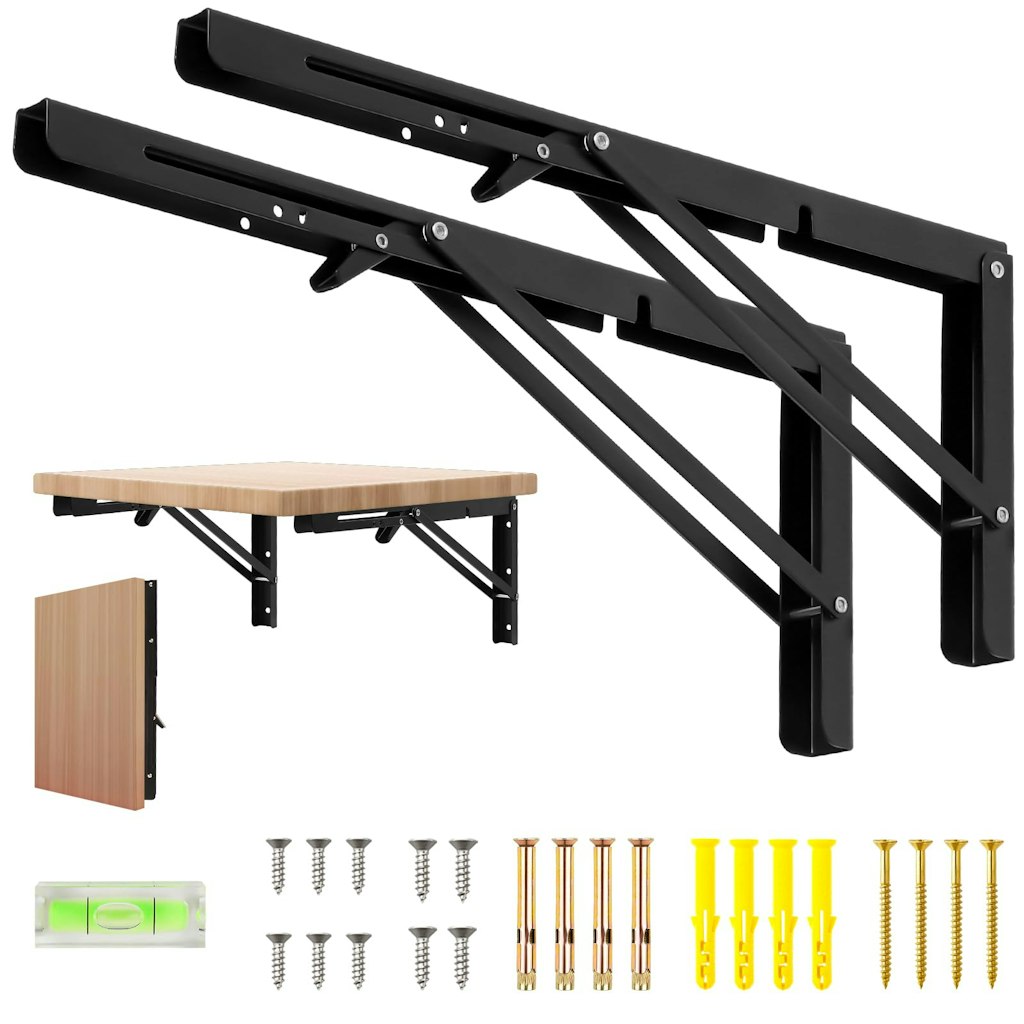 16" Folding Shelf Brackets 2-Pack: $9.99