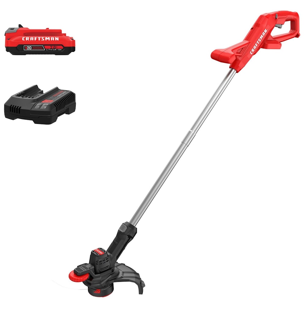 Craftsman 20V Max 10" Straight Shaft Battery String Trimmer: $69 Craftsman 20V Max 10" Straight Shaft Battery String Trimmer: $69