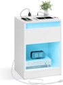 Vasagle LED Nightstand with Charging Station for $44 + free shipping