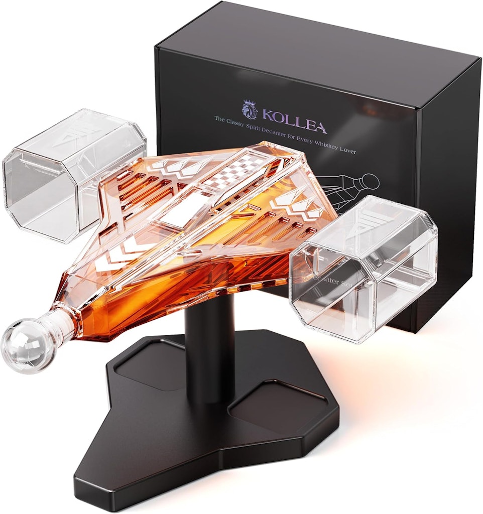 Spaceship Whiskey Decanter Set: from $9.99