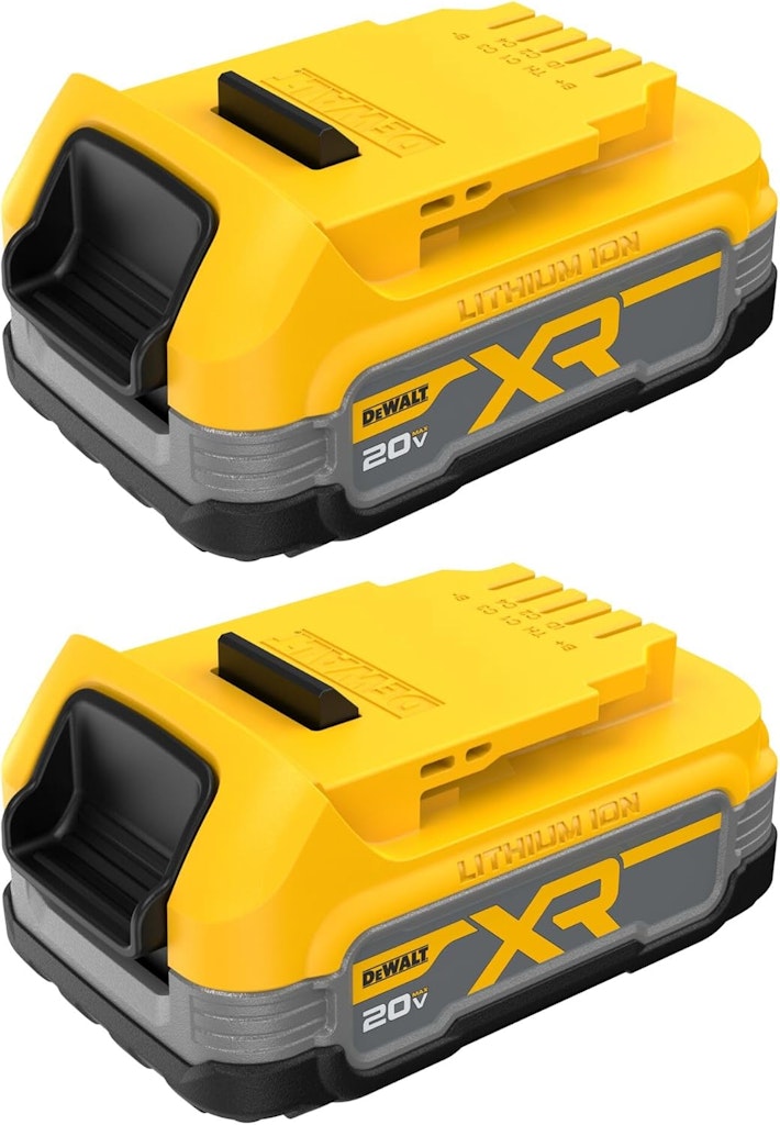 DeWalt 20V MAX XR Powerstack Lithium Ion Battery 2-Pack: $98