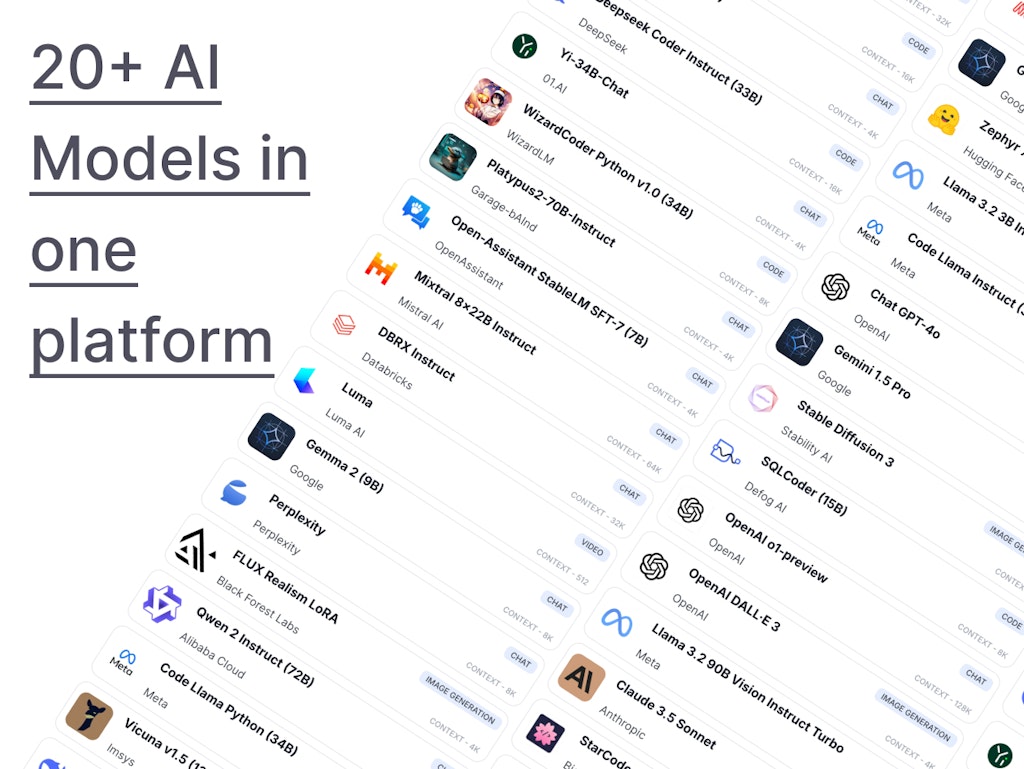 ChatPlayground AI Unlimited Plan: $70