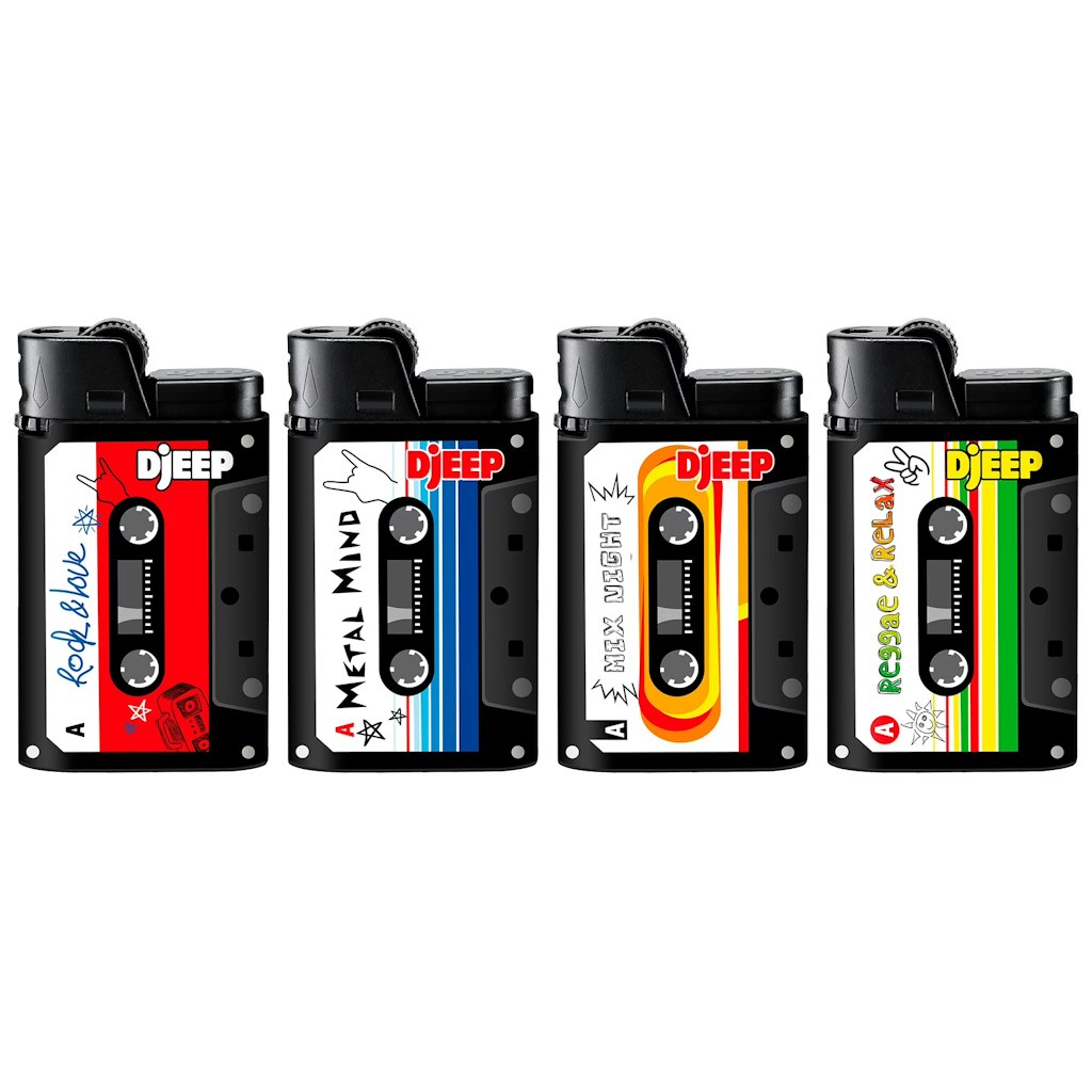 DJEEP Limited Edition Pocket Lighter 4-Pack: $12