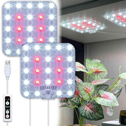 Dommia Full Spectrum LED Grow Light 1-Pack: $9.98