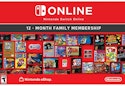Nintendo Switch Online 12-Month Family Membership for $31 + digital code