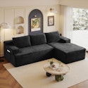 96” Cloud Sectional Couch w/ L-Shape Chaise for $285 + free shipping