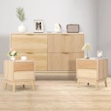 George Oliver Bedroom Set w/ 2 Nightstands & Dresser for $255 + free shipping