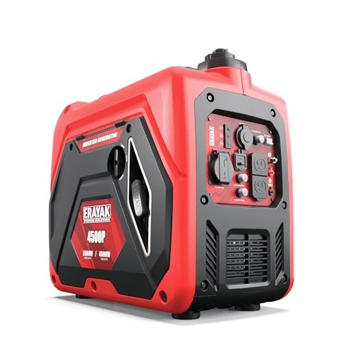 Erayak 4,500W Portable Inverter Generator: $484.05