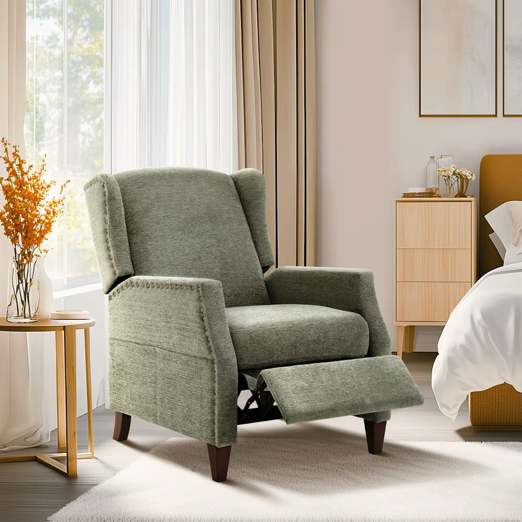 Wayfair Gracie Oaks Kars Push Back Recliner Promo: $280 + extra 10% off
