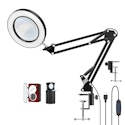 Lightswim 10X LED Magnifier Desk Lamp with Clamp for $15 + free shipping w/ Prime
