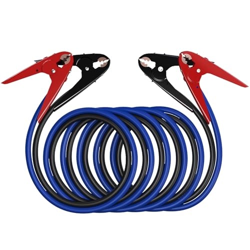 Safemate 2 Gauge 18-Foot Heavy Duty Jumper Cables: $13.48