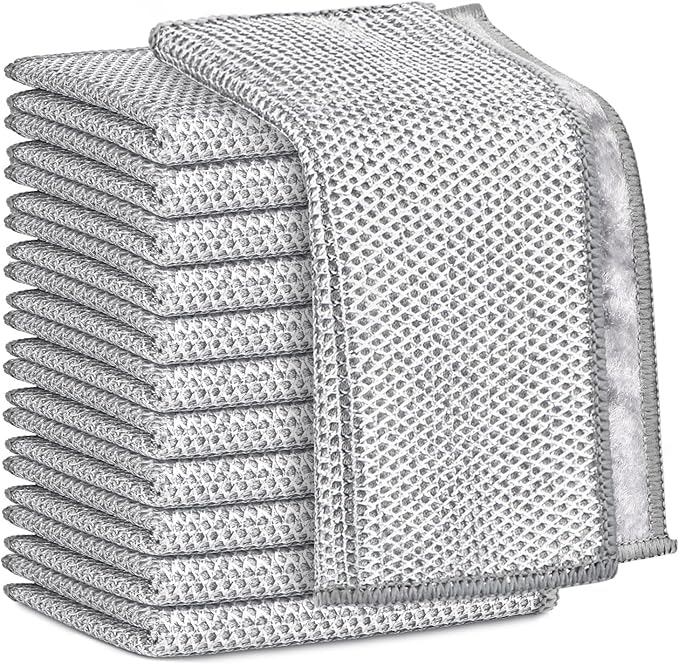 Non-Scratch Wire Dishcloth 12-Pack: $5