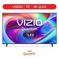 Vizio 75" Quantum 4K HDR QLED UHD Smart TV + free shipping