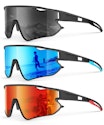Men's Polarized Sport Sunglasses 3-Pack + free shipping w/ Prime