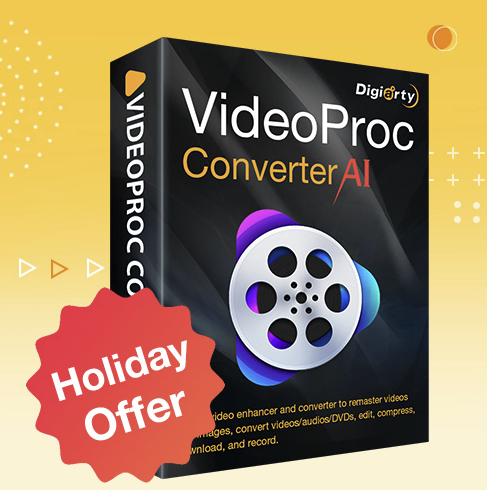VideoProc Converter AI V7.7 Lifetime License: 100% off
